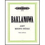 8 Easy Pieces for Violin and Piano; Natalya Baklanova (Peters)