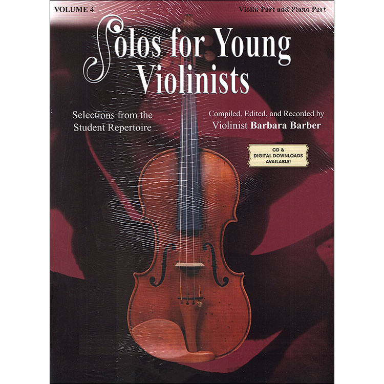 Solos for Young Violinists, Book 4; Barbara Barber (Summy-Birchard)