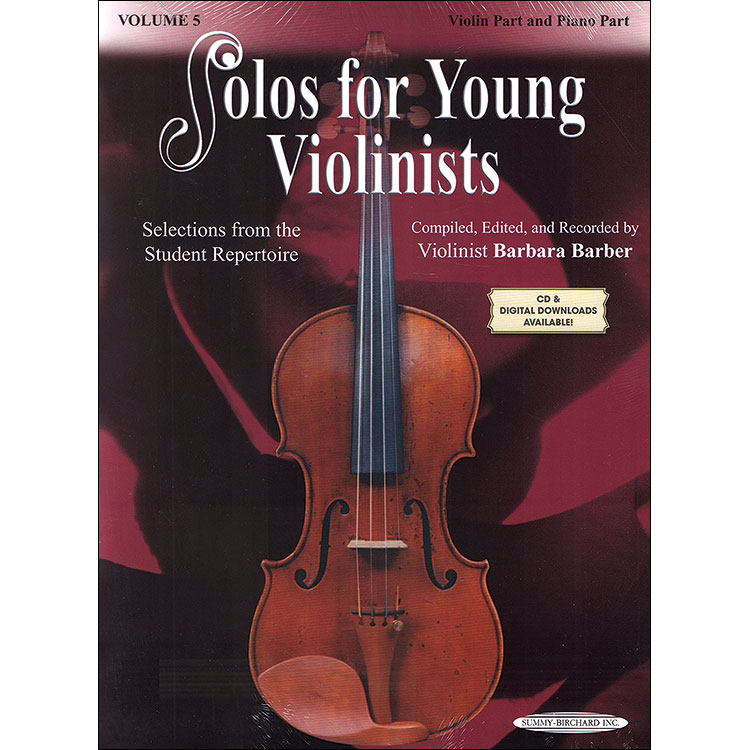 Solos for Young Violinists, Book 5; Barbara Barber (Summy-Birchard)