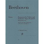 Two Romances in F Major & G Major, Opp.40 & 50 for violin and piano (urtext); Ludwig van Beethoven