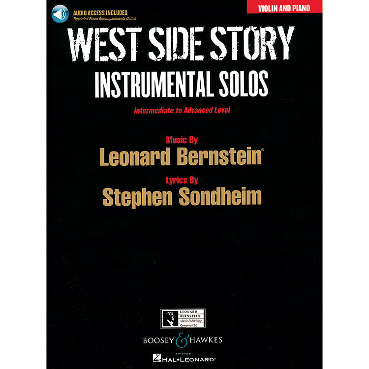 West Side Story, violin and piano, and accompaniment CD; Leonard Bernstein (Boosey & Hawkes)