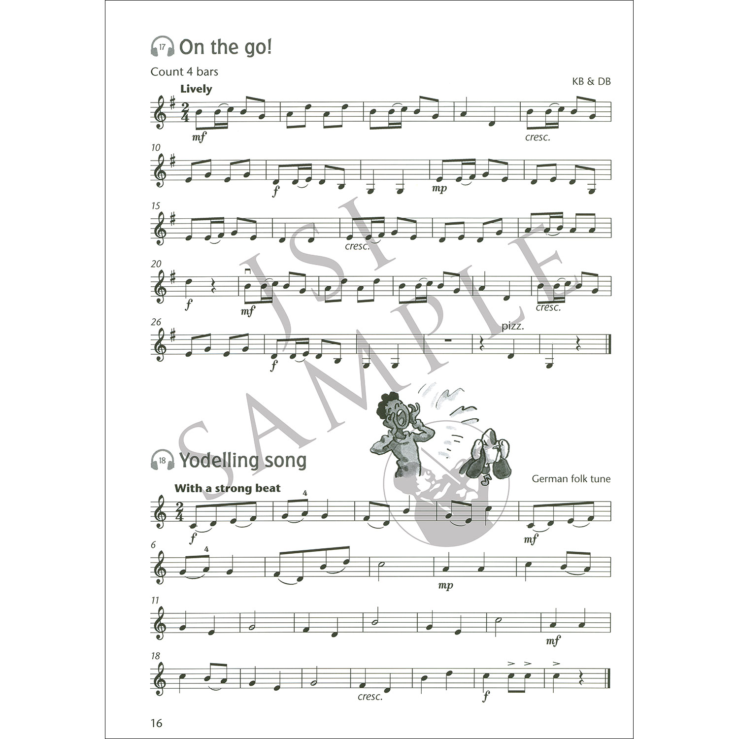 Fiddle Time Runners for violin (Book 2, 3rd edition); Kathy and David