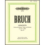 Concerto No. 1 in G Minor, Op.26, for violin and piano; Max Bruch