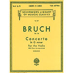 Concerto No.1 in G Minor, Op.26, for violin and piano; Max Bruch