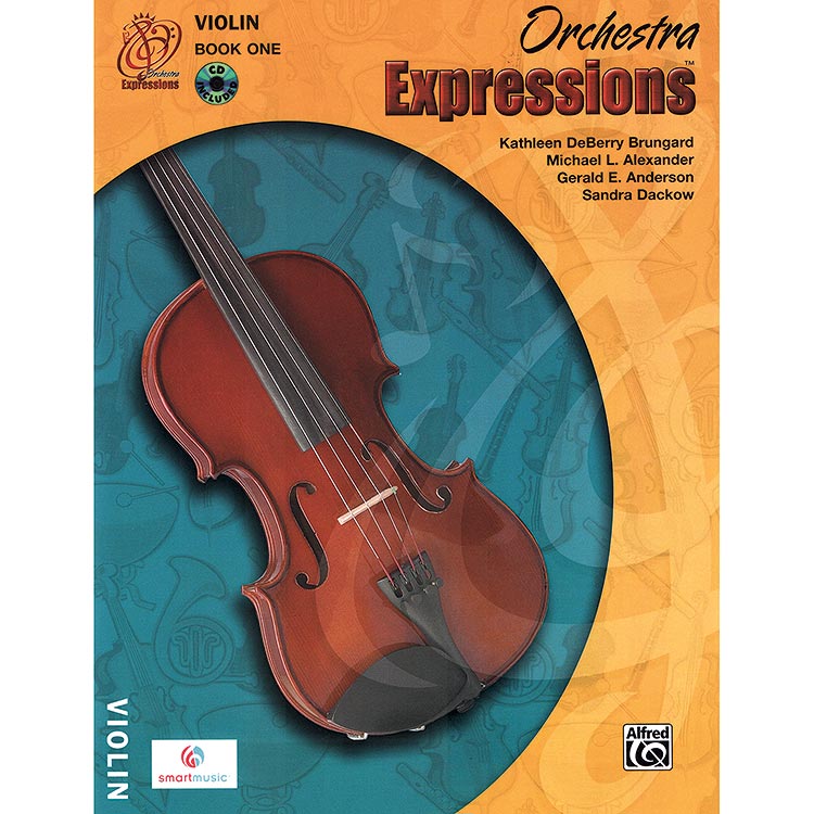 Orchestra Expressions Book 1, with online audio access, for violin; Brungard et al. (Alfred)