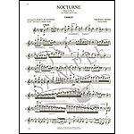 Nocturne in E-flat Major, Op.9, No. 2 for violin and piano (Sarasate); Frederic Chopin