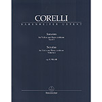 Twelve Sonatas for violin and basso continuo, Volume 2 (urtext); Arcangelo Corelli (Barenreiter)