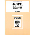 Six Sonatas for violin and piano; George Frederic Handel