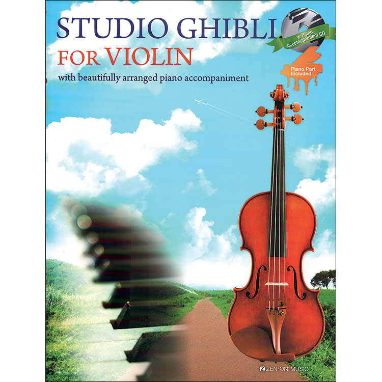 Studio Ghibli for Violin and Piano, with CD; Various Composers (Zen-On)