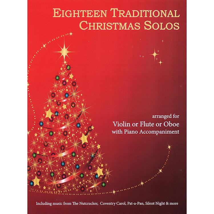 Eighteen Traditional Christmas Solos, for violin with piano (Last Resort)