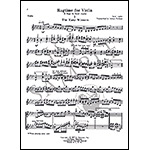 Ragtime: 6 Rags for Violin and Piano (arr. Itzhak Perlman); Scott Joplin