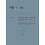 Single Movements, K.261, 269, 373, for violin and piano (urtext); Wolfgang Amadeus Mozart