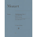 Concerto No. 2 in D Major, K.211 for violin and piano (urtext); Wolfgang Amadeus Mozart