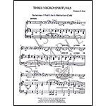 Three Negro Spirituals for violin and piano; Florence Price (Schirmer)