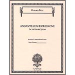 Andante Con Espressione for violin and piano; Florence Price (Schirmer)