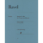 Soanta in G Major for violin and piano; Maurice Ravel (Henle)