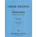 Concertino in D Major, op. 25, violin;Oskar Rieding (Butorac)