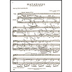 Havanaise, Op. 83, violin and piano; Camille Saint-Saens