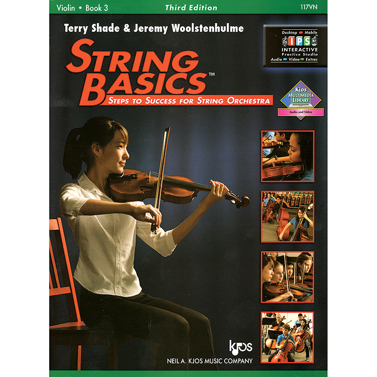 String Basics, Book 3 for violin; Terry Shade/Jeremy Woolstenhulme