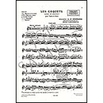 Les Caquets, Rondo en Staccato, for violin and piano; Marius Casadesus (formerly attr. Chevalier de Saint-Georges) (Eschig)
