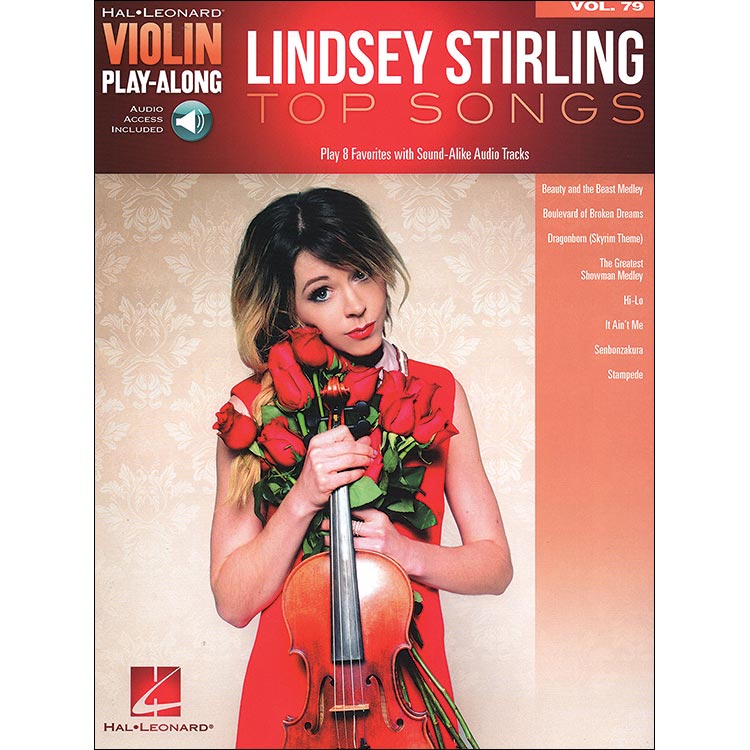 Lindsey Stirling Top Songs, violin with online audio access (Hal Leonard)