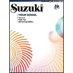 Suzuki Violin School, Volume 3, Book/CD (International Edition)