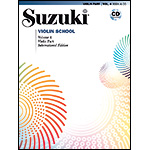 Suzuki Violin School, Volume 4, Book with CD (International Edition)