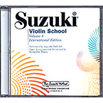 Suzuki Violin School, Volume 4, CD (Hadelich) (International)