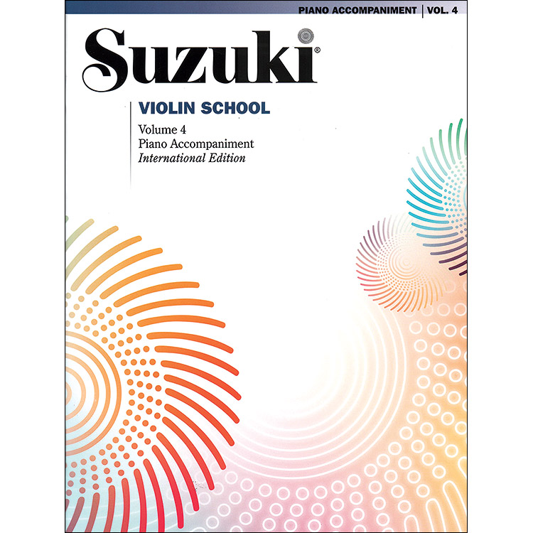 Suzuki Violin School, Volume 4, Piano Accompaniment (International Edition)