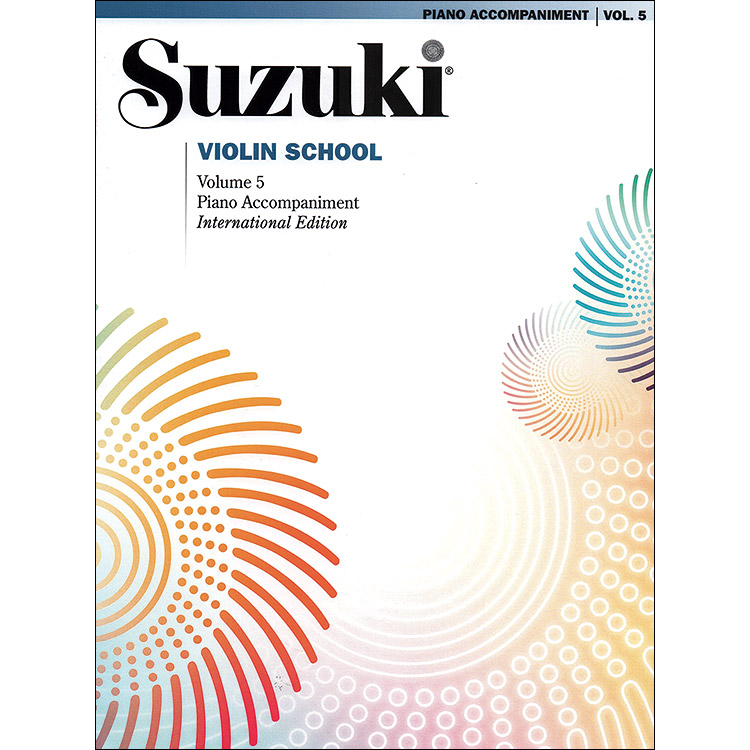 Suzuki Violin School, Volume 5, piano accompaniment (International Edition)