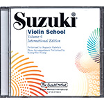 Suzuki Violin School, Volume 6 CD (Hadelich) (International Edition)