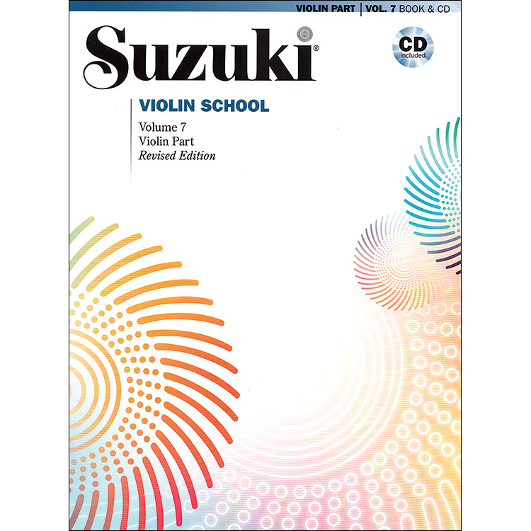 Suzuki Violin School, Volume 7, Book and CD (International)