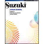 Suzuki Violin School, Volume 8, Piano Accompaniment (Revised Edition)