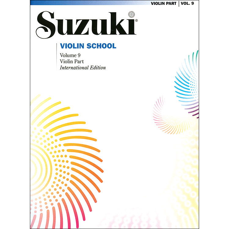 Suzuki Violin School, Volume 9 (International Edition)