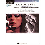Selections from Midnights & The Tortured Poets Department by Taylor Swift, for violin with play-along online audio