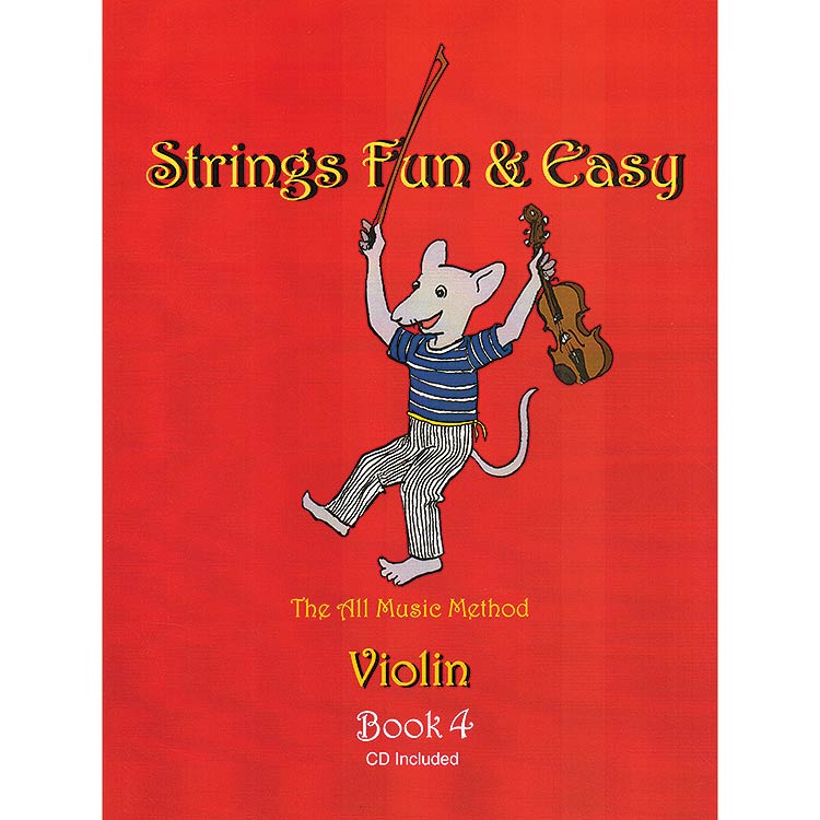 Strings Fun & Easy, violin book 4, with CD; David Tasgal (DT)