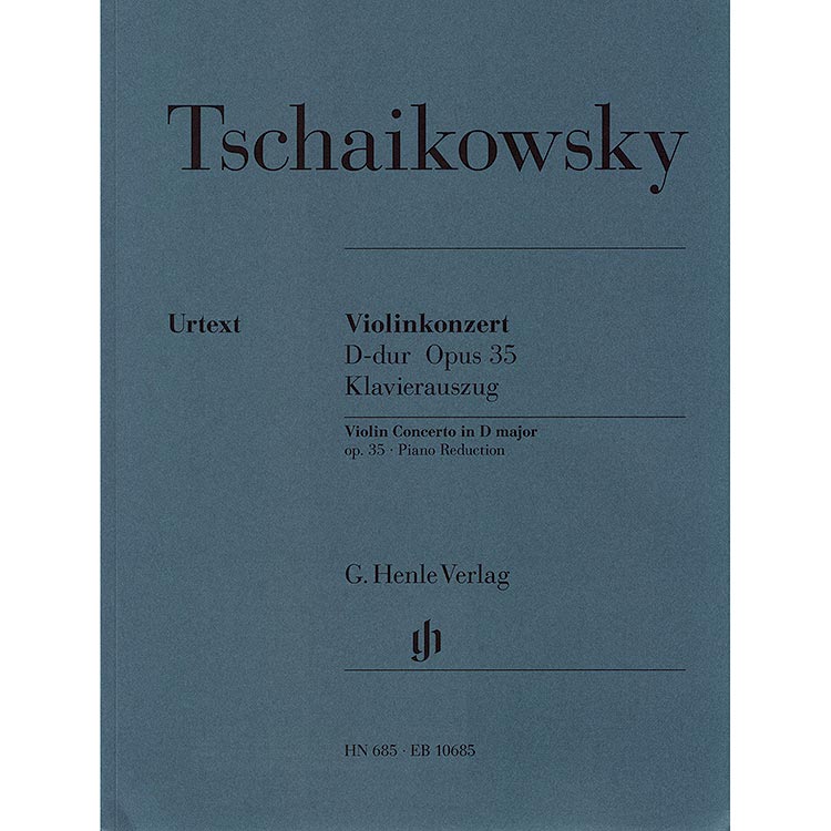 Concerto in D Major, op. 35 (urtext); Piotr Ilyich Tchaikovsky (G. Henle Verlag)