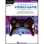 Popular Video Game music for violin with play-along online audio