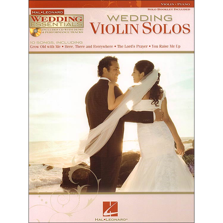 Wedding Violin Solos with piano and CD (contemporary); Various (Hal Leonard)