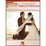 Wedding Violin Solos with piano and CD (contemporary); Various (Hal Leonard)
