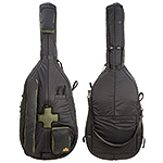 Gotham All-Size String Bass Cover, Black with Green Trim