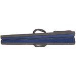 Bobelock Single German Bass Bow Case, Zippered Cover, Blue