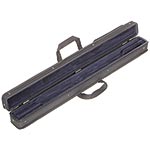 Bobelock Two French Bass Bow Case, Zippered Cover, Blue Interior