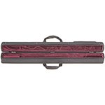 Bobelock Two French Bass Bow Case, Zippered Cover, Wine Interior