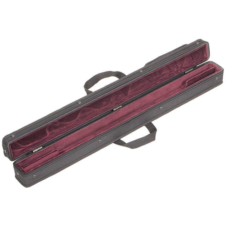 Bobelock Two French Bass Bow Case, Zippered Cover, Wine Interior