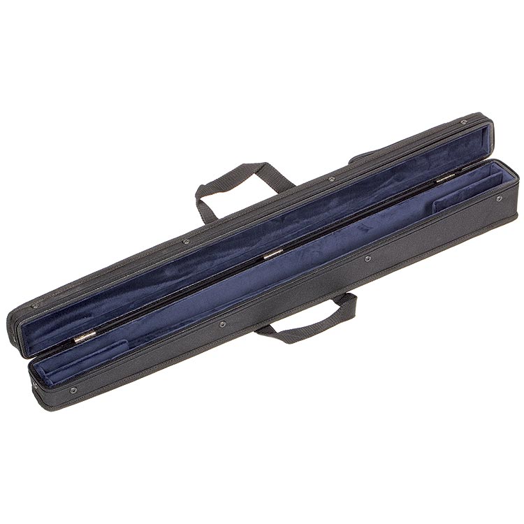 Bobelock Two German Bass Bow Case, Zippered Cover, Blue