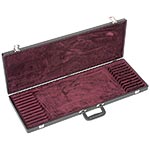 Bobelock Twelve Bow Case, Vinyl-Covered with Wine Interior