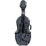 Accord Hybrid 4/4 Medium Cello Case, Bach Manuscript Design