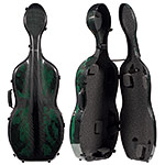 Alpha Universal 3-D Green 4/4 Cello Case