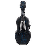 Alpha Universal 3-D Blue 4/4 Cello Case